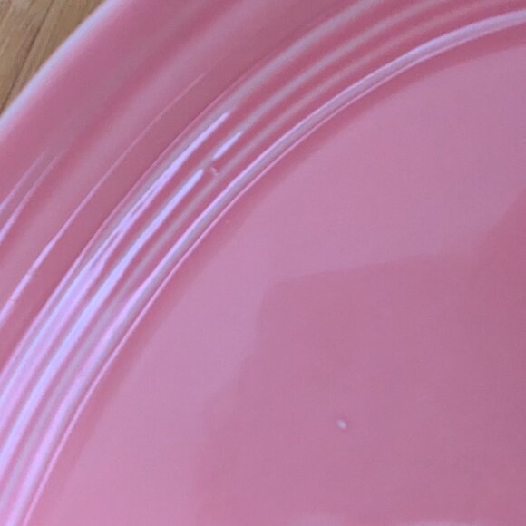 Pink Fiestaware Platter - Picture 3 of 3